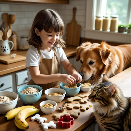 DIY PET TREATS - SIMPLE RECIPES FOR HAPPY PETS