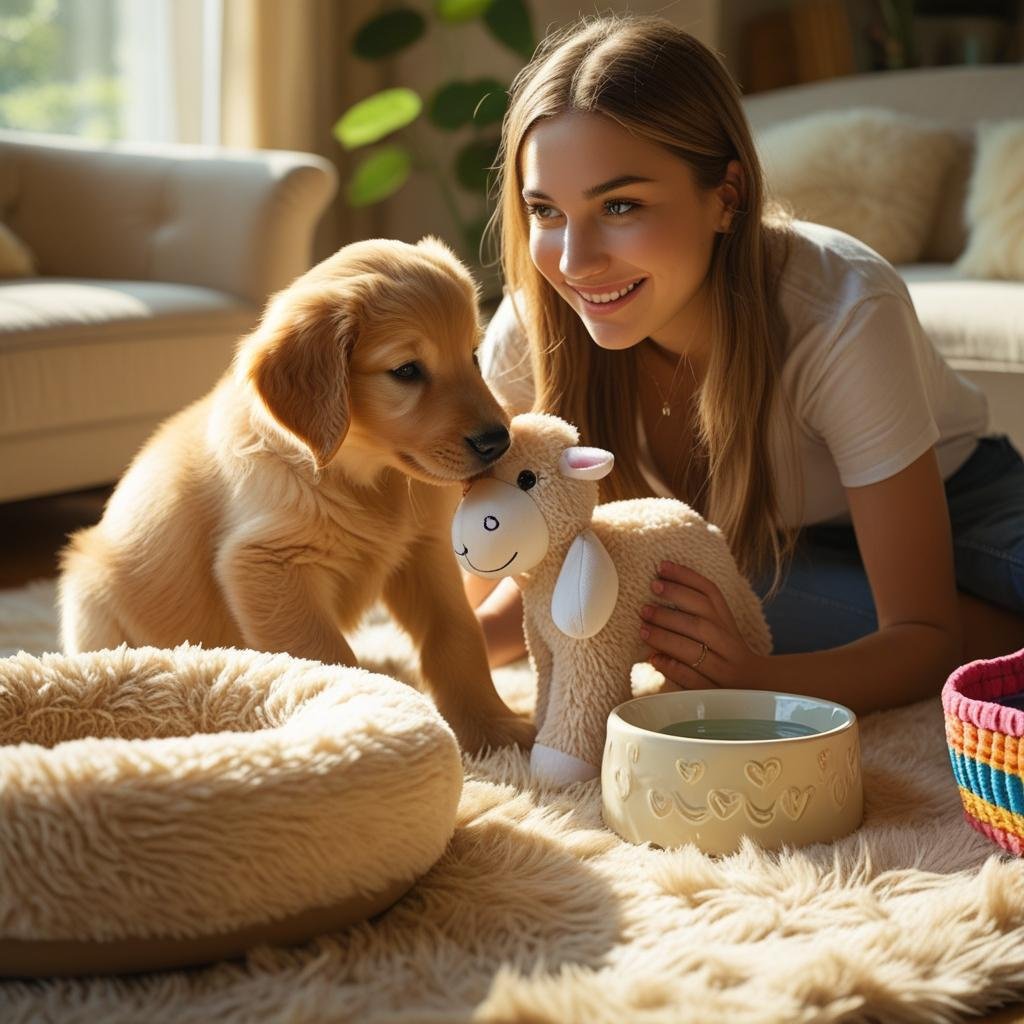 INTRODUCING YOUR NEW PUPPY TO TOYS AND ESSENTIALS