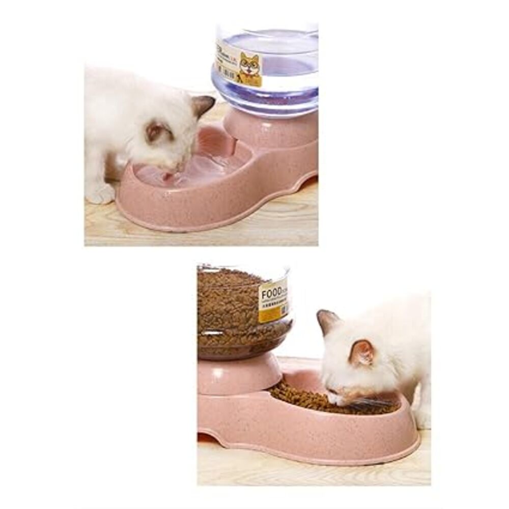 2-in-1 food and water feeder