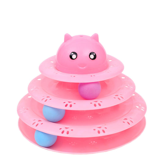 Cat pyramid toy
