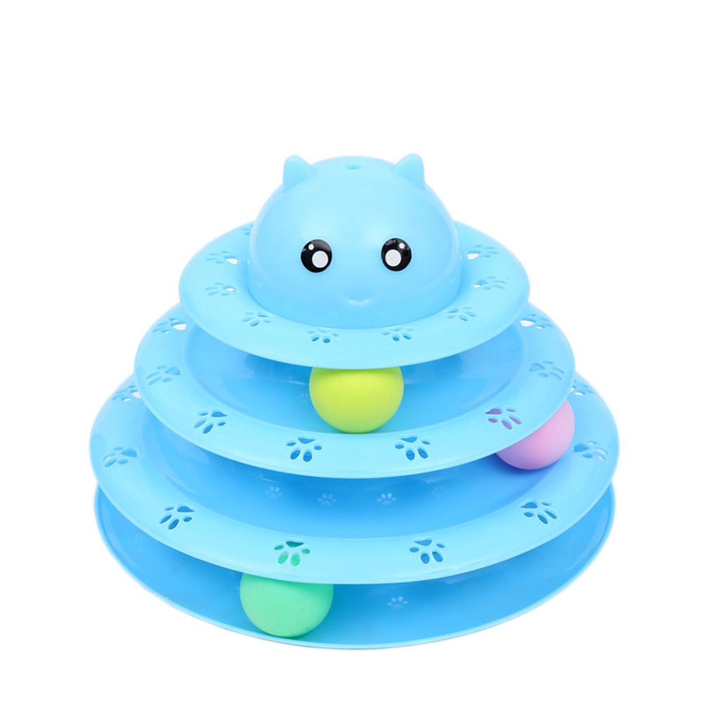 Cat pyramid toy
