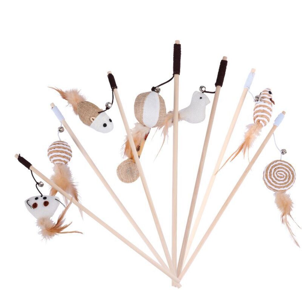 Cat stick toy
