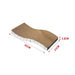 Cardboard scratch mat