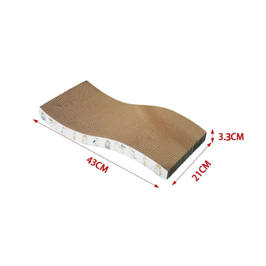 Cardboard scratch mat