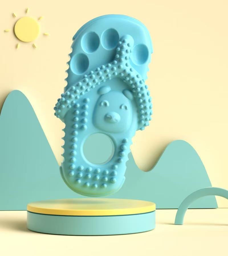Rubber slipper toy