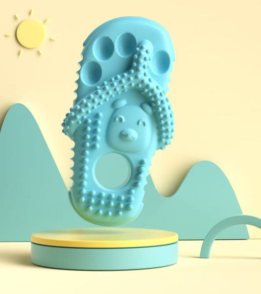 Rubber slipper toy