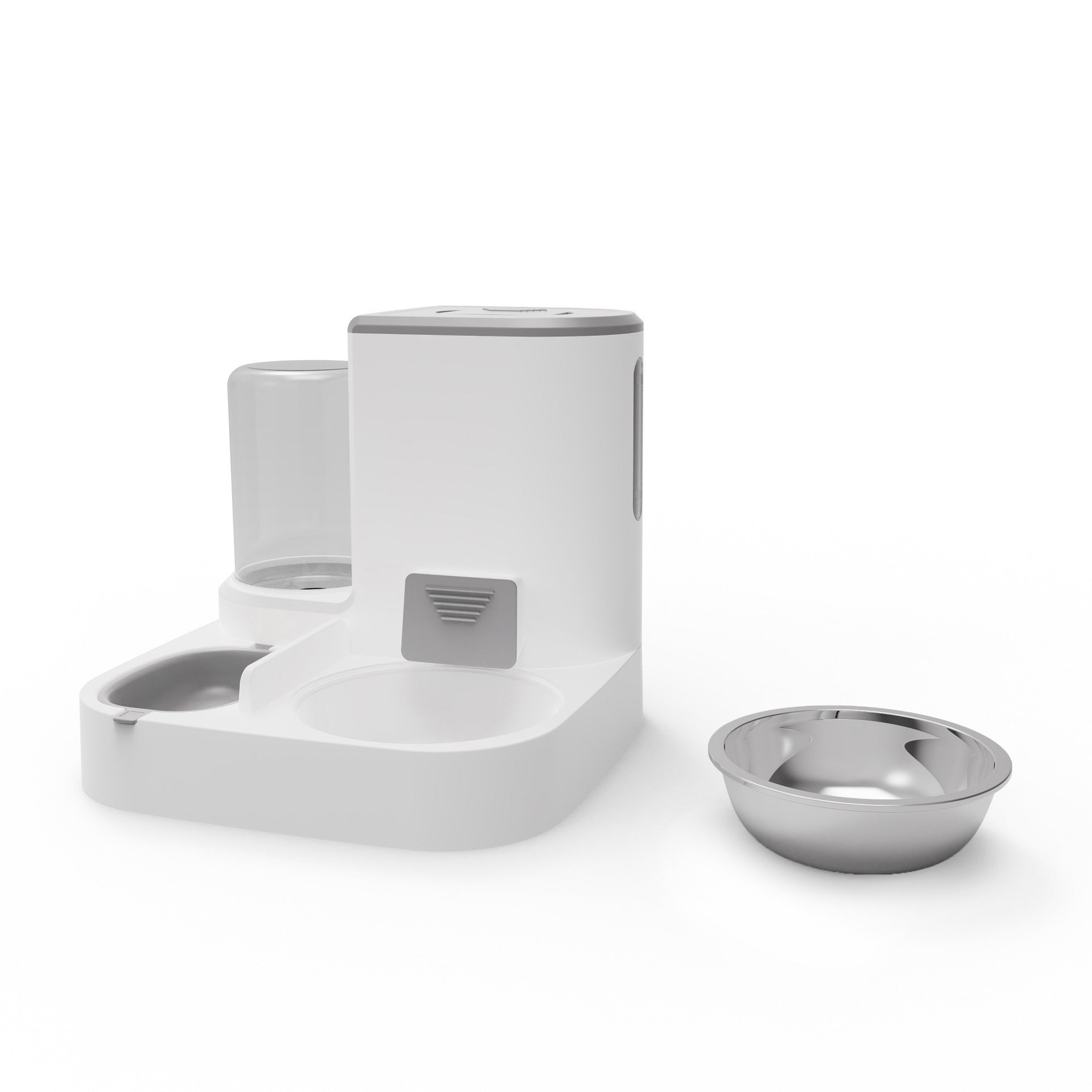 automatic-food-water-dispenser-for-pets-gray
