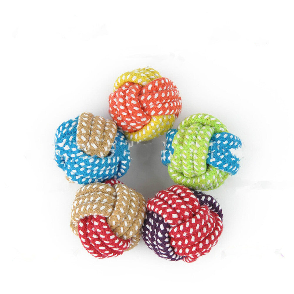 Rope ball toy