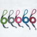 Padded rope dog leash with soft neoprene handle and strong metal clasp, 5 feet length