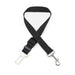 Adjustable Pet Car Safety Belt for Dogs and Cats – Black Nylon Travel Harness with Metal Buckle